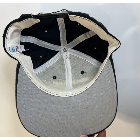 Vtg USS NASHVILLE LPD-13 Navy Blue Hat Sz M-L New Era USA Vintage Ship Embroider - Picture 4 of 5